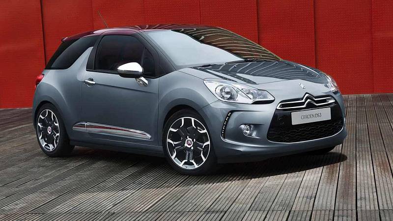 Citroën DS3 (od r.v. 2010) – Vítěz v kategorii malých automobilů.