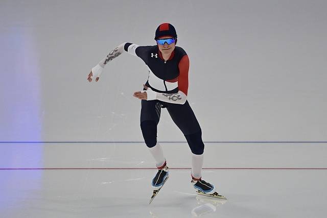 Martina Sáblíková vybojovala na olympiádě v Pekingu bronzovou medaili na pětce.