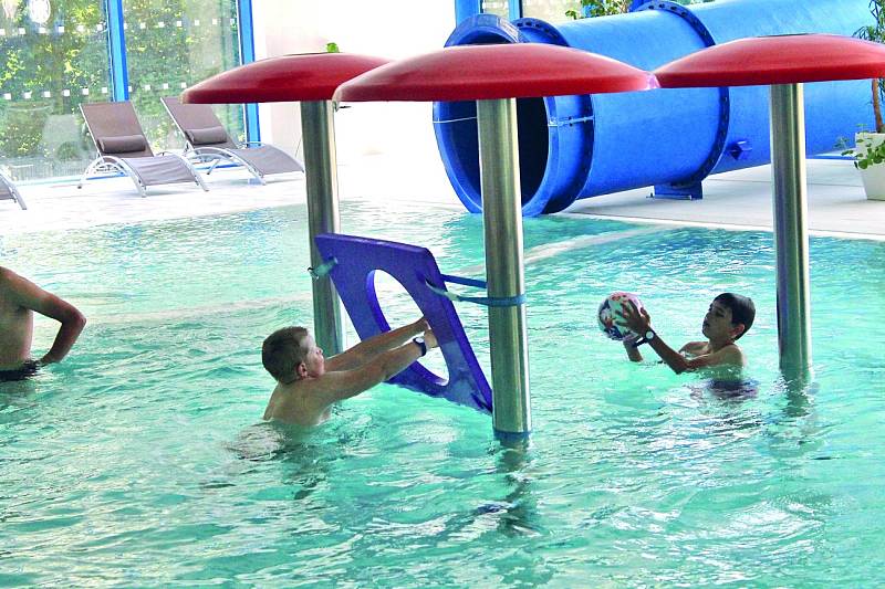 Aquacentrum Domažlice nabízí širokou škálu zábavy i odpočinku.