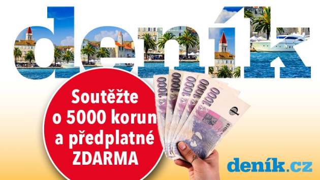 Soutěž pro čtenáře Deníku o 5000 korun