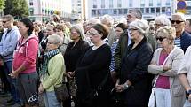 Pieta za zavražděné ve finském městě Turku
