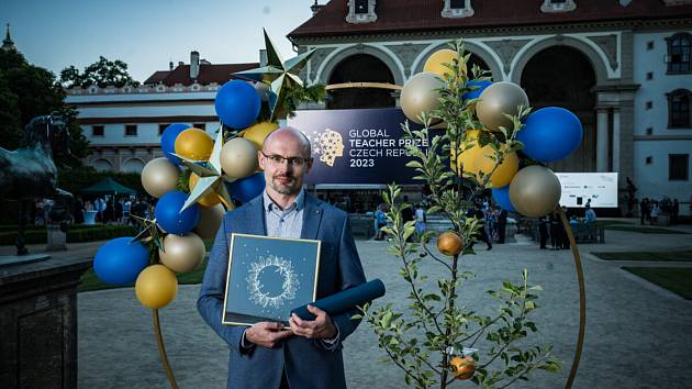 Roman Göttlicher, vítěz učitelské ceny Global Teacher Prize.