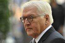 Německý prezident Frank-Walter Steinmeier při své první oficiální návštěvě Česka.