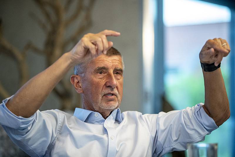 Expremiér a předseda hnutí ANO Andrej Babiš