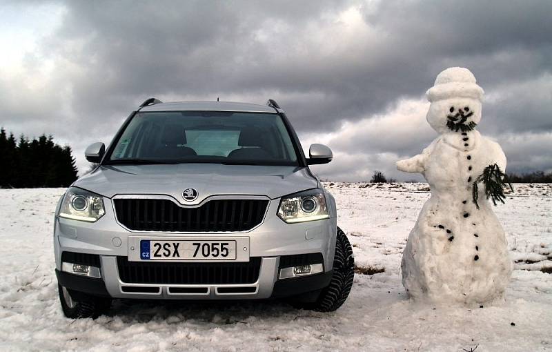 Škoda Yeti.