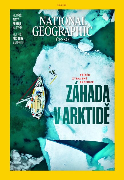 Obálka aktuálního čísla National Geographic