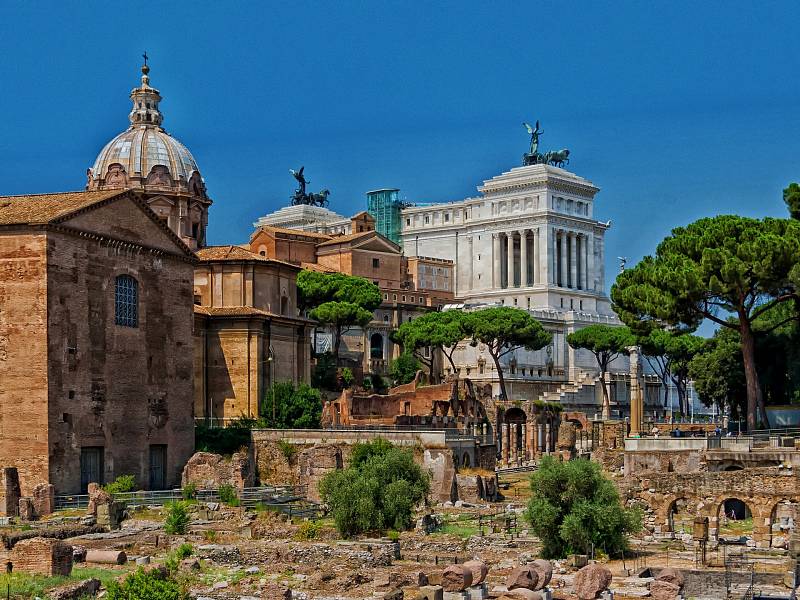 Forum Romanum v Římě