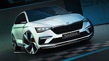 Skici studie Škoda Vision RS