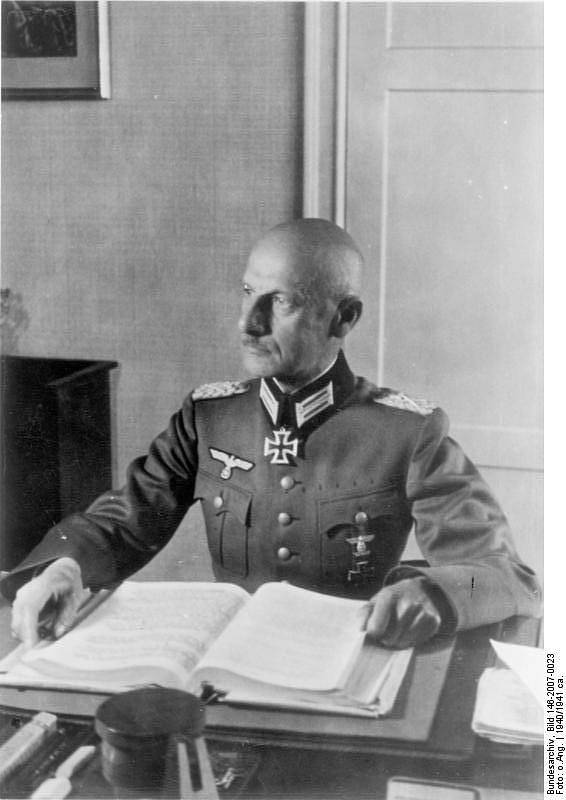 Německý polní maršál Wilhelm von Leeb
