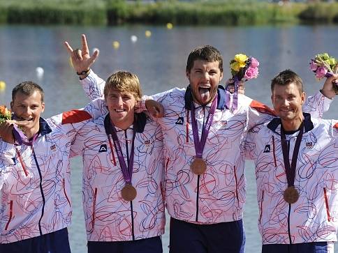 Čtyřkajak Daniel Havel, Lukáš Trefil, Josef Dostál a Jan Štěrba vybojoval bronzovou medaili.