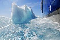 Ledová kra v Arktickém oceánu - Ilustrační foto