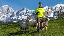 V Alpách startovali a pomáhali i pastevci