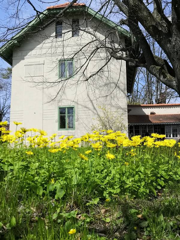 Vila Rusalka na Vysočině.