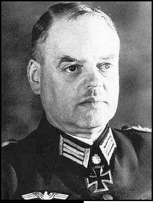 Generálmajor Dietrich von Müller, zajatý partyzánským oddílem Olga