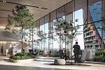 Futuristicky vyhlížející mrakodrap Green Spine, jenž bude novou dominantou australského Melbourne
