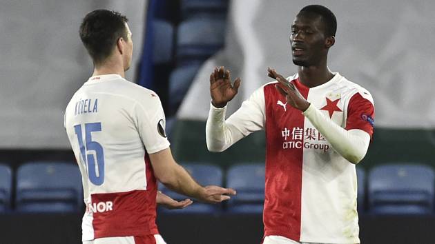 Leicester - Slavia: radost z druhé branky