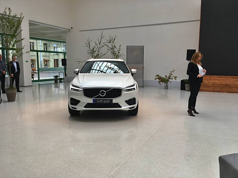 Volvo XC60 v Galerii Mánes.