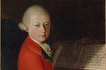Hudební génius Wolfgang Amadeus Mozart. V prvních letech života koncertoval společně se svojí sestrou Nannerl.