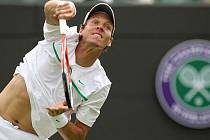 Tomáš Berdych působil na úvod Wimbledonu v pohodě. 