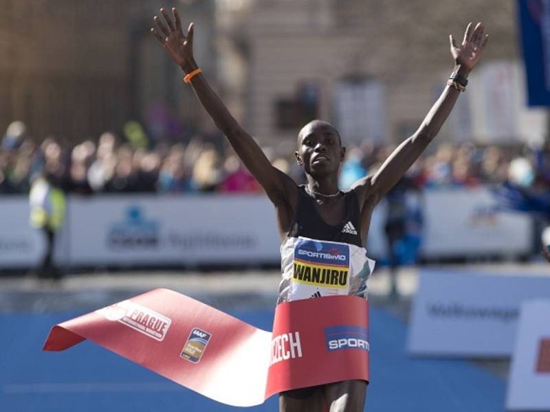 Pražský půlmaraton 2016: Daniel Wanjiru obhájil titul.