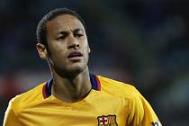 Kanonýr Barcelony Neymar.