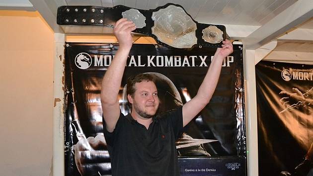 Jakub Sejk, vítěz české kvalifikace na celosvětové finále Mortal Kombat X Cup.