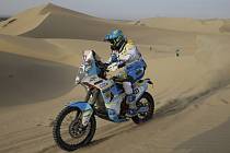 Milan Engel na rallye Dakar