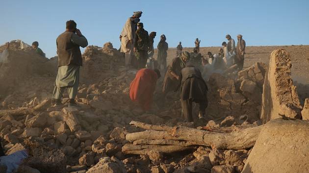 Zemětřesení na západě Afghánistánu, 7. října 2023