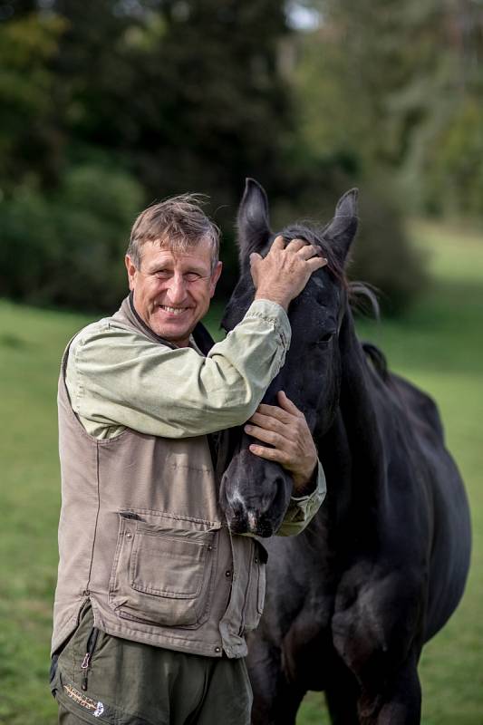 Václav Vydra nejmladší je velkým milovníkem koní