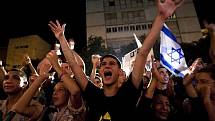 Sobotních demonstrací v Izraeli se zúčastnilo na 350.000 lidí. 