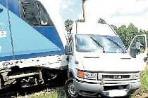 Na železničním přejezdu u Velkého Ratmírova se stala již řada nehod