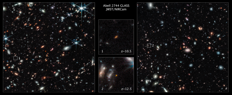 Webbův teleskop objevil dvě nejstarší a nejvzdálenější galaxie v historii pozorování