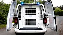 Policejní dodávka Volkswagen Transporter