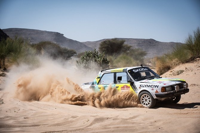 Ondřej Klymčiw během Rallye Dakar 2021