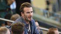 Finále fotbalového MS si nemohl nechat ujít ani David Beckham.