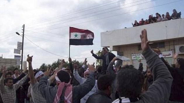 Nepokoje v Sýrii - ilustrační foto.