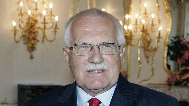 Prezident České republiky Václav Klaus 