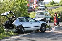 V ranních hodinách došlo na rychlém, ale přehledném úseku mezi Jabloncem nad Nisou a Rychnovem u Jablonce n.N. ke střetu tří osobních aut. Jeden řidič zemřel.