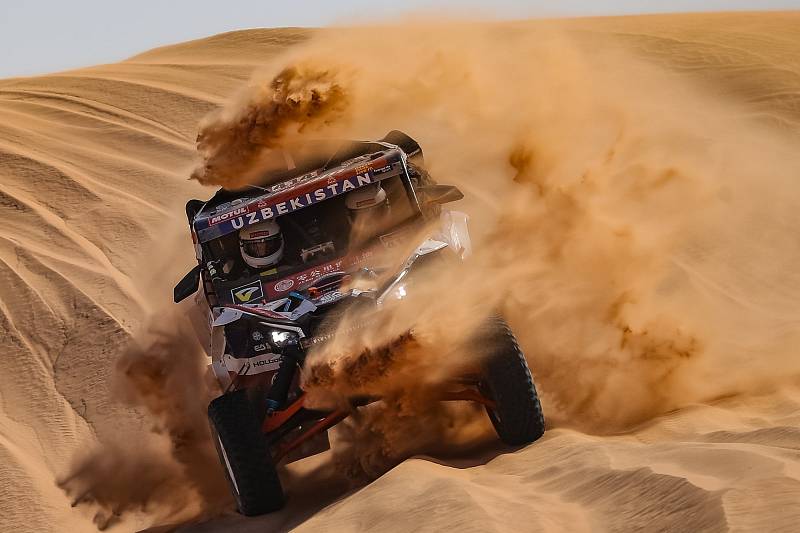 Jozef Macháček z roudnického týmu Buggyra na Rallye Dakar 2020