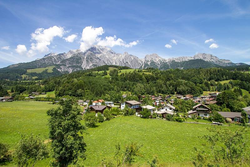 Rakouský národní park Kalkalpel je až ze čtyř pětin pokrytý lesy.