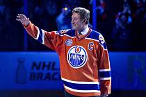 Bývalý hokejista Edmontonu Wayne Gretzky.