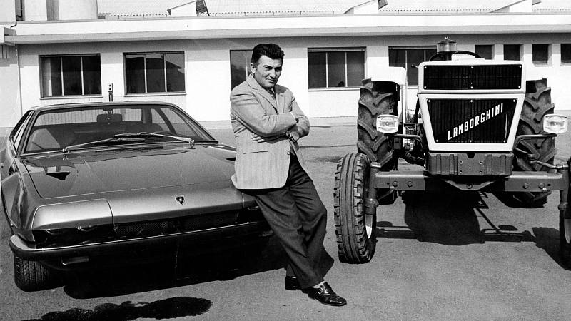 Ferrucio Lamborghini začínal jako výrobce traktorů