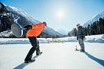 Údolí Stubai v Rakousku - na ledovci se tu lyžuje až do června
