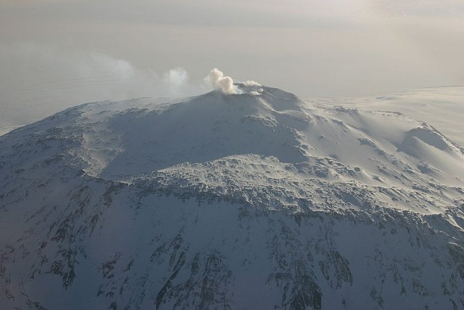 Sopka Mount Erebus