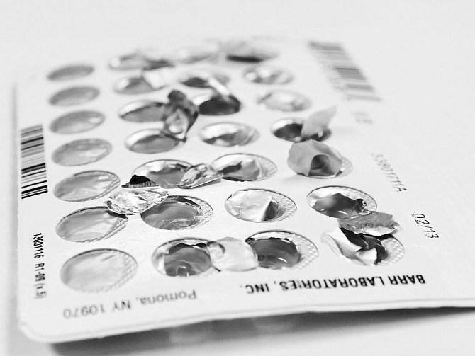 Balení antikoncepčních pilulek. Ilustrační foto
