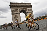 Vítěz Tour de France Chris Froome