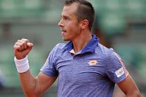 Lukáš Rosol na Roland Garros.