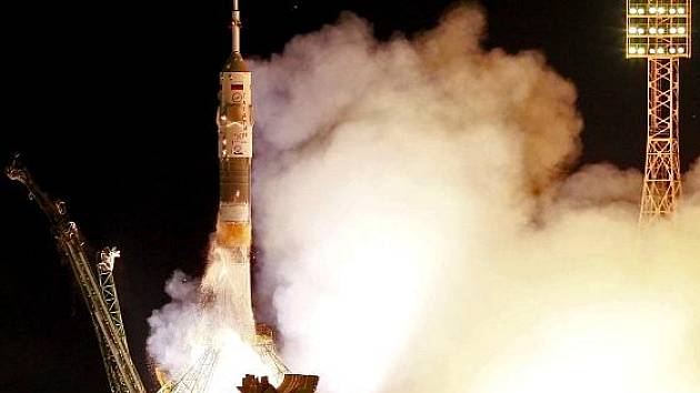 Z kosmodromu Bajkonur odstartovala vesmírná loď Sojuz - Deník.cz
