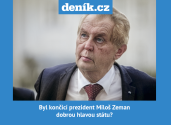 Byl končící prezident Miloš Zeman dobrou hlavou státu? Hlasujte v anketě.