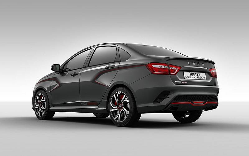 Lada Vesta Sport Concept.